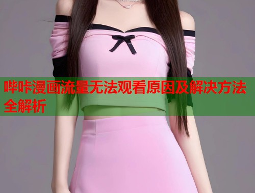 哔咔漫画流量无法观看原因及解决方法全解析 哔咔漫画流量无法观看原因及解决方法全解析