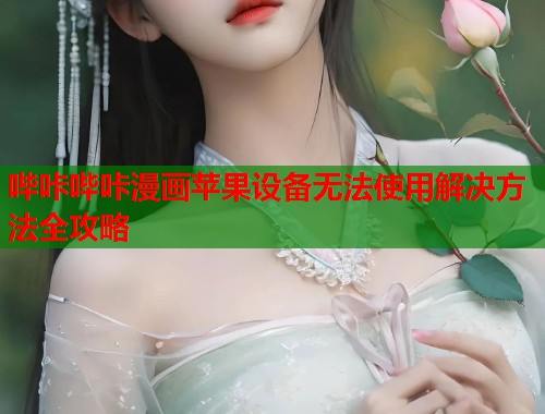 哔咔哔咔漫画苹果设备无法使用解决方法全攻略