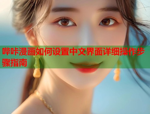 哔咔漫画如何设置中文界面详细操作步骤指南